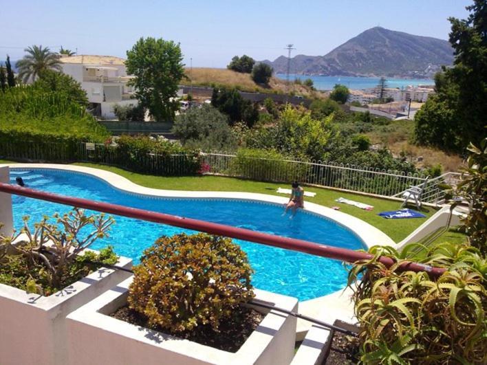 Bonito Apartamento Con Inmensa Terraza Y Piscina ألتيا المظهر الخارجي الصورة